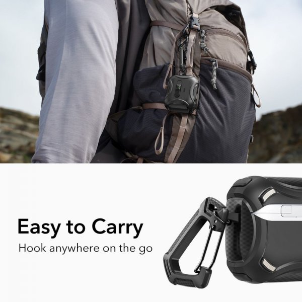 ESR AirPods Pro 3 Deksel Cyber FlickLock MagSafe Svart