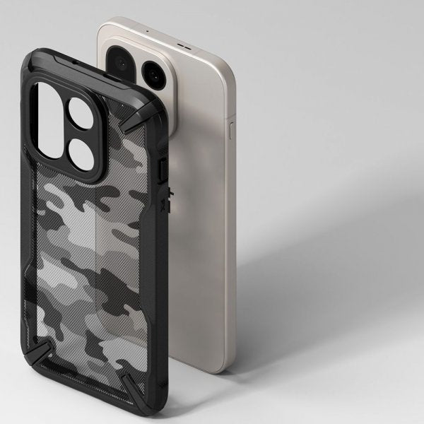 Ringke OnePlus 15 Deksel Fusion X Camo Black