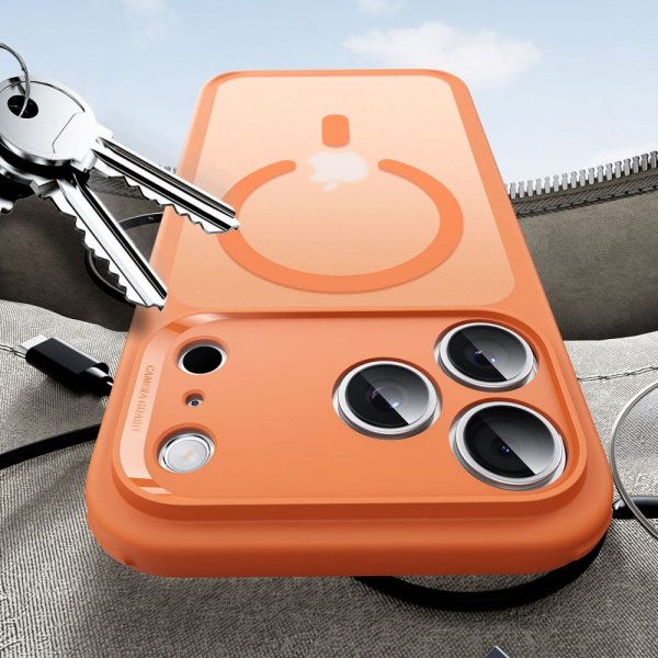 ESR iPhone 17 Pro Deksel Classic Hybrid MagSafe Oransje