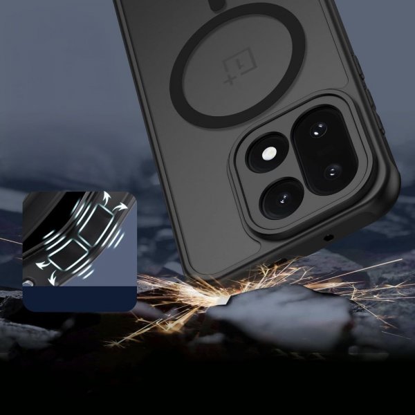 Tech-Protect OnePlus 15 Deksel MagMat MagSafe Svart
