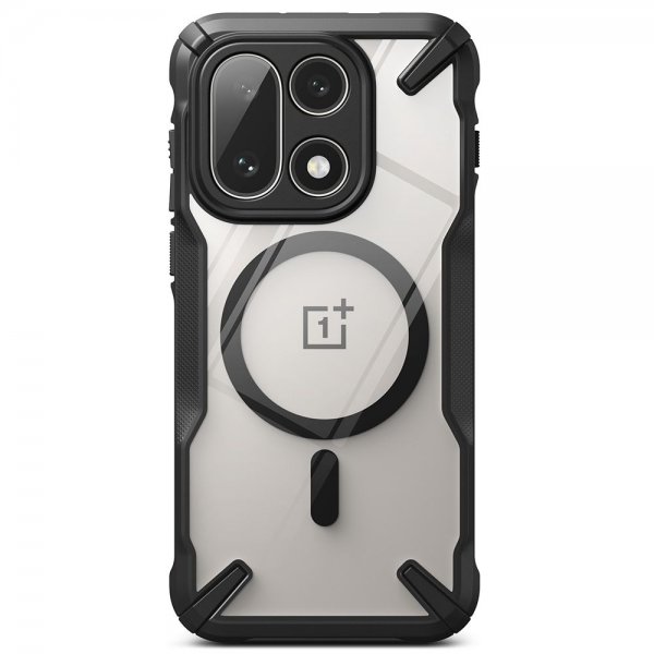 Ringke OnePlus 15 Deksel Fusion X Magnetic Clear Black