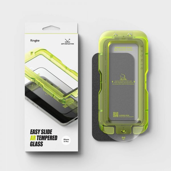 Ringke iPhone 17 Pro Skjermbeskytter Easy Slide AR
