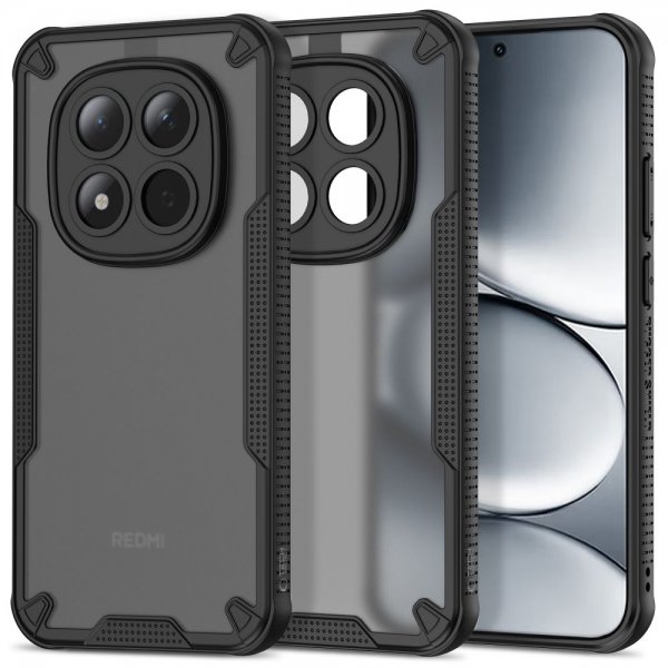 Tech-Protect Xiaomi Redmi Note 15 Pro 5G Deksel Rugged Shield Svart