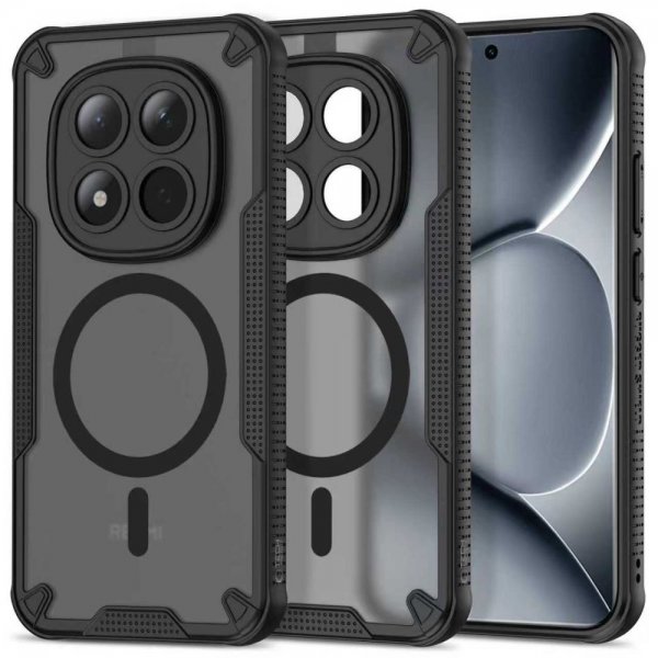 Tech-Protect Xiaomi Redmi Note 15 Pro+ 5G Deksel Rugged Shield MagSafe Svart