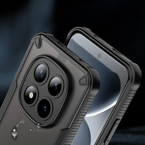 Tech-Protect Xiaomi Redmi Note 15 Pro+ 5G Deksel Rugged Shield MagSafe Svart