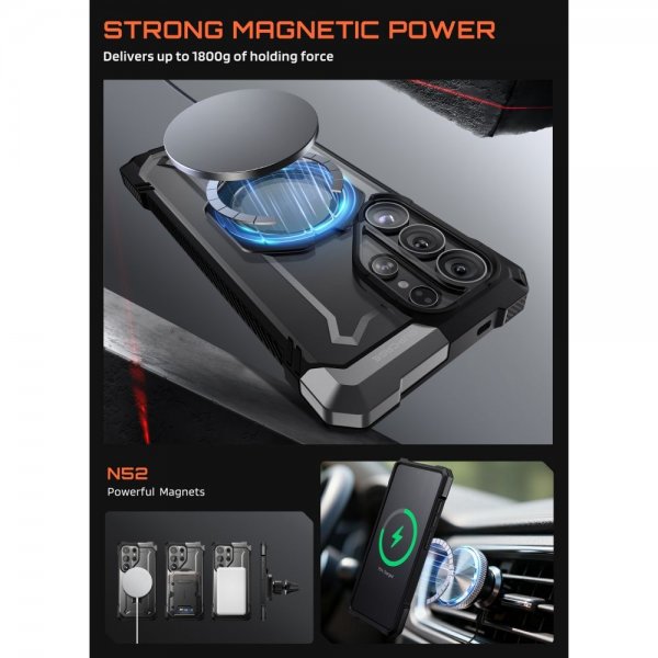 Supcase Samsung Galaxy S26 Ultra Deksel UB Grip MagSafe Svart