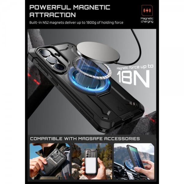 Supcase Samsung Galaxy S26 Deksel UB Pro MagSafe Svart
