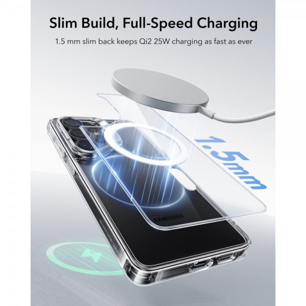 ESR Samsung Galaxy S26 Ultra Deksel Classic Hybrid Kickstand MagSafe Transparent