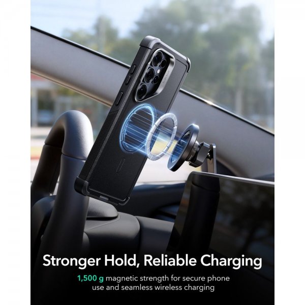 ESR Samsung Galaxy S26 Ultra Deksel Cyber Tough Kickstand MagSafe Svart