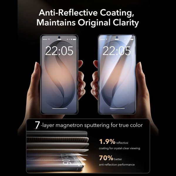 ESR Samsung Galaxy S26 Ultra Skjermbeskytter UltraFit Armorite Pro