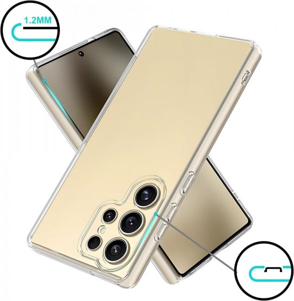 Tech-Protect Samsung Galaxy S26 Ultra Deksel FlexAir Transparent