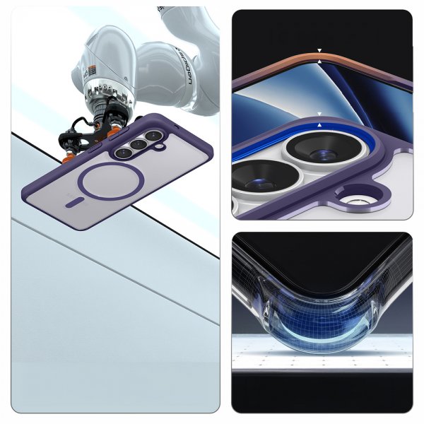 Spigen Samsung Galaxy S26 Deksel Ultra Hybrid MagFit Deep Purple