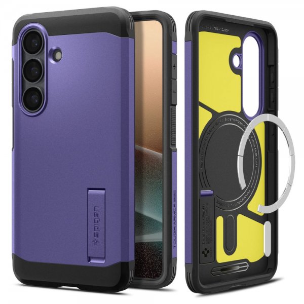 Spigen Samsung Galaxy S26 Plus Deksel Tough Armor MagFit Ash Violet