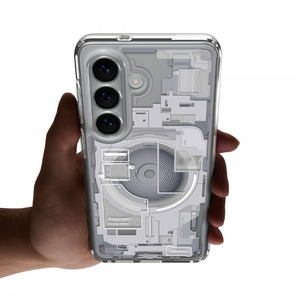 Spigen Samsung Galaxy S26 Plus Deksel Ultra Hybrid MagFit Zero One Hvit