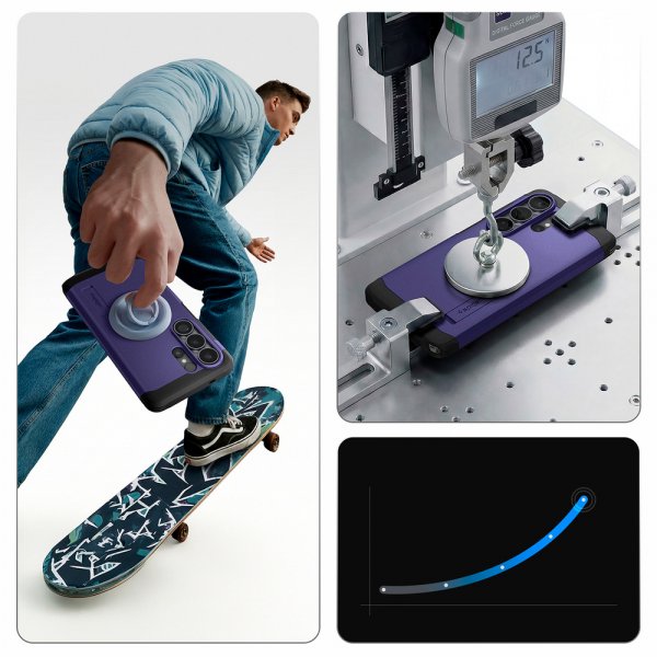 Spigen Samsung Galaxy S26 Ultra Deksel Tough Armor MagFit Ash Violet