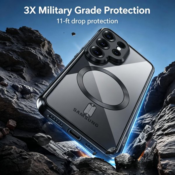 Tech-Protect Samsung Galaxy S26 Ultra Deksel MagFlex MagSafe Svart