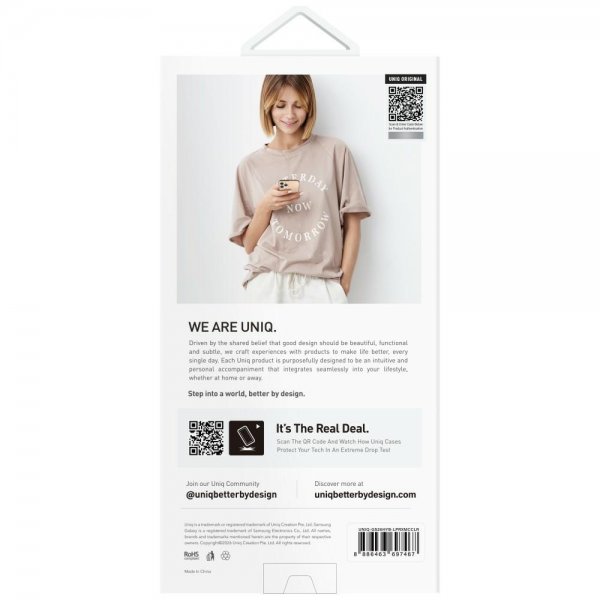 UNIQ Samsung Galaxy S26 Deksel LifePro Xtreme MagClick Transparent