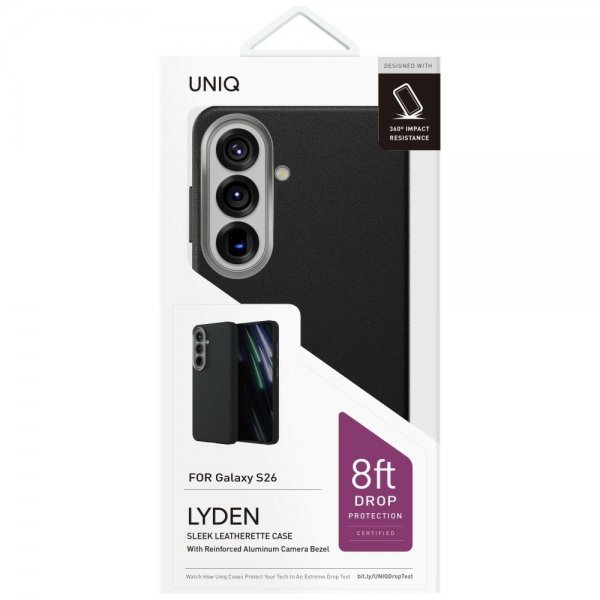 UNIQ Samsung Galaxy S26 Deksel Lyden MagClick Svart