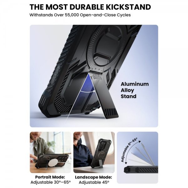 Supcase Samsung Galaxy S26 Ultra Deksel ArmorBox Clip MagSafe Svart