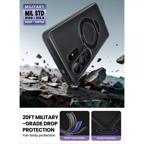 Supcase Samsung Galaxy S26 Ultra Deksel Cosmo MagSafe Svart