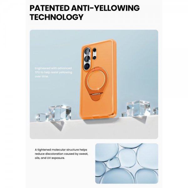 Supcase Samsung Galaxy S26 Ultra Deksel Cosmo MagSafe Oransje