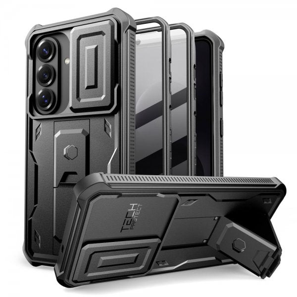 Tech-Protect Samsung Galaxy S26 Deksel Kevlar Cam+ Svart