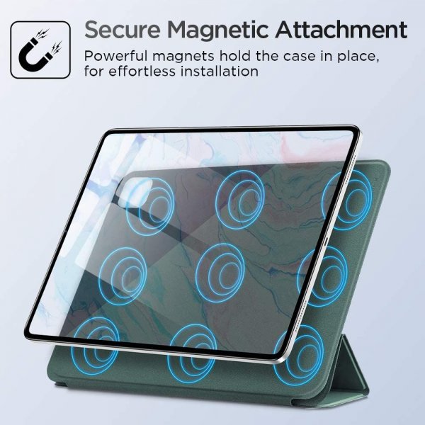 ESR iPad Air 10.9 (gen 4/5) Etui Rebound Magnetic Grønn