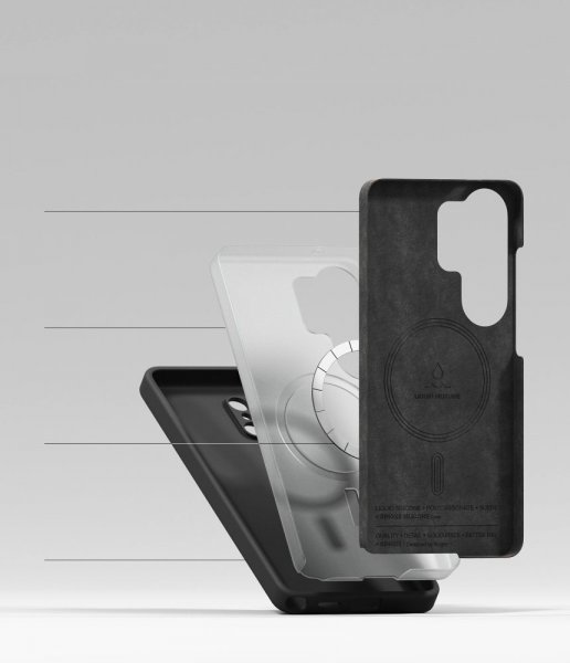 Ringke Samsung Galaxy S26 Ultra Deksel Silicone Magnetic Svart