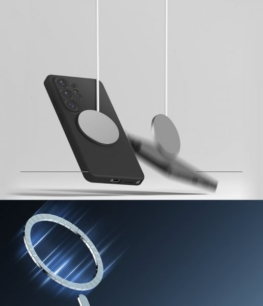 Ringke Samsung Galaxy S26 Ultra Deksel Silicone Magnetic Svart