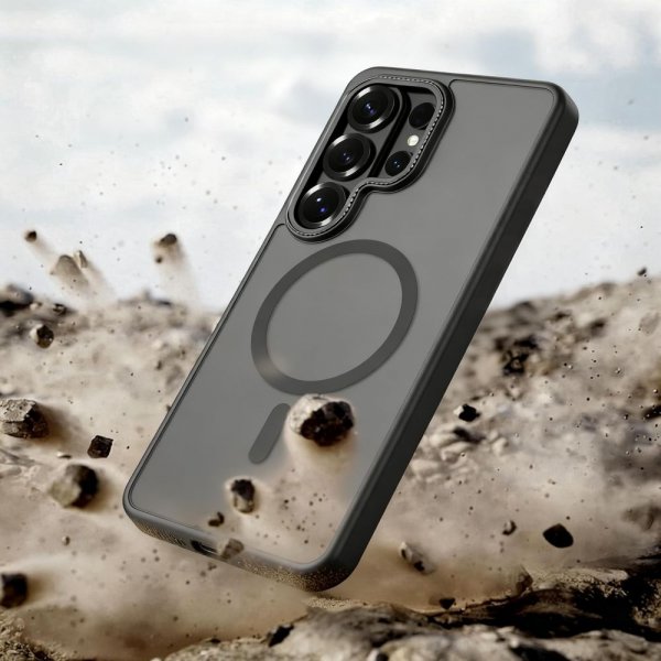 Tech-Protect Samsung Galaxy S26 Ultra Deksel MagCam MagSafe Svart