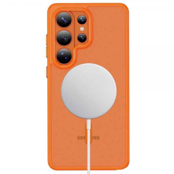 Tech-Protect Samsung Galaxy S26 Ultra Deksel MagMat MagSafe Oransje