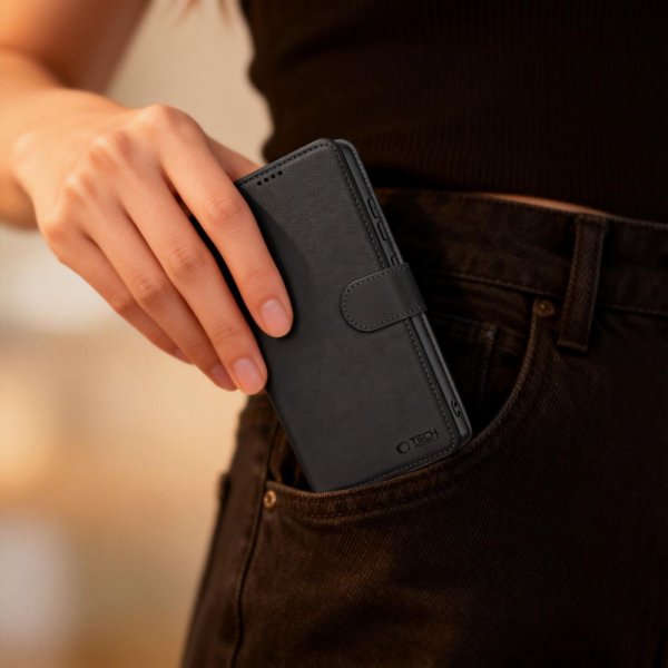Tech-Protect Samsung Galaxy A57 Etui Wallet Svart