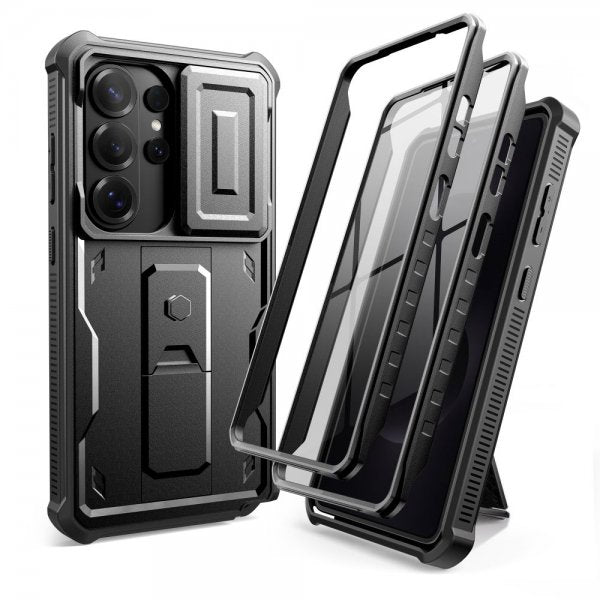 Tech-Protect Samsung Galaxy S26 Ultra Deksel Kevlar Cam+ Svart