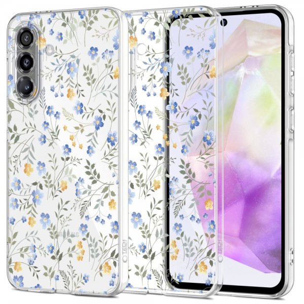 Tech-Protect Samsung Galaxy A37 Deksel FlexAir Blomstermønster