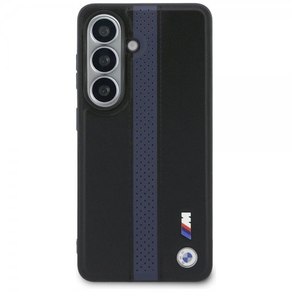 BMW Samsung Galaxy S26 Deksel Perforated Stripe MagSafe Svart Blå