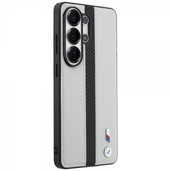 BMW Samsung Galaxy S26 Ultra Deksel Perforated Stripe MagSafe Grå Svart