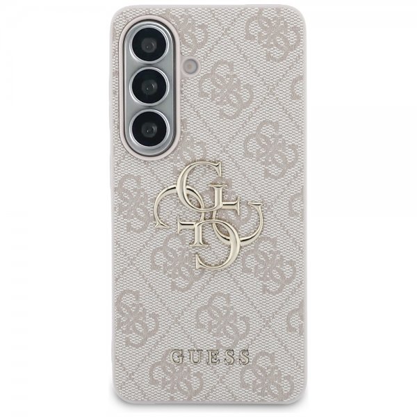 Guess Samsung Galaxy S26 Deksel 4G Metal Logo Rosa
