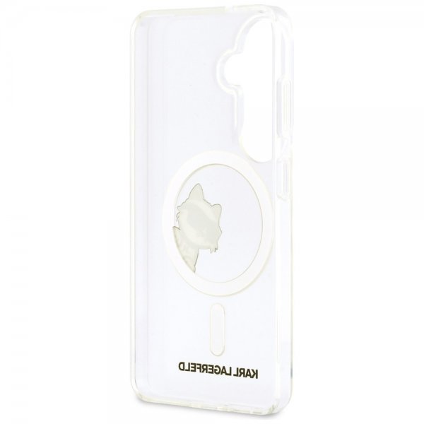 Karl Lagerfeld Samsung Galaxy S26 Deksel Choupette Peekaboo MagSafe Transparent