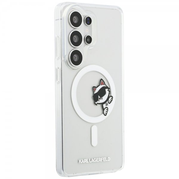Karl Lagerfeld Samsung Galaxy S26 Ultra Deksel Choupette Peekaboo MagSafe Transparent