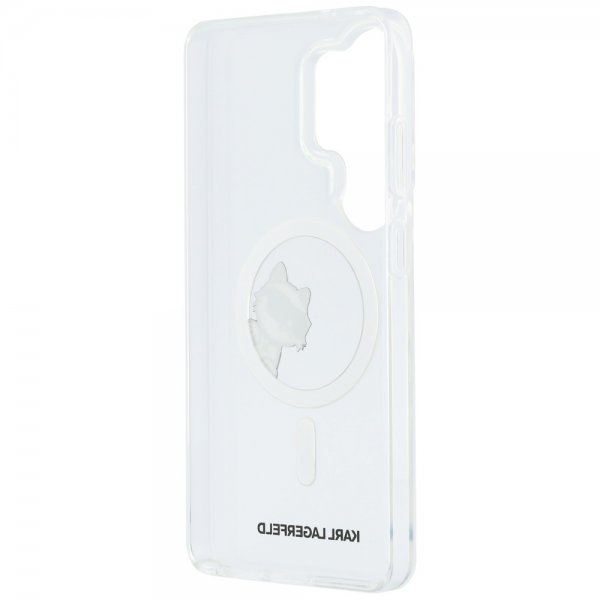 Karl Lagerfeld Samsung Galaxy S26 Ultra Deksel Choupette Peekaboo MagSafe Transparent