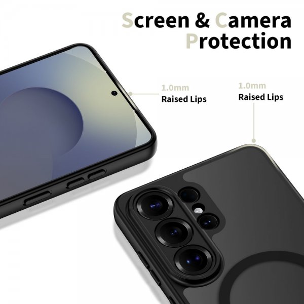 Tech-Protect Samsung Galaxy S26 Ultra Deksel BasicMag MagSafe Svart
