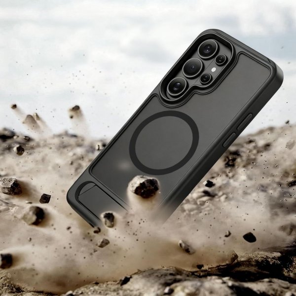 Tech-Protect Samsung Galaxy S26 Ultra Deksel MagRack MagSafe Svart