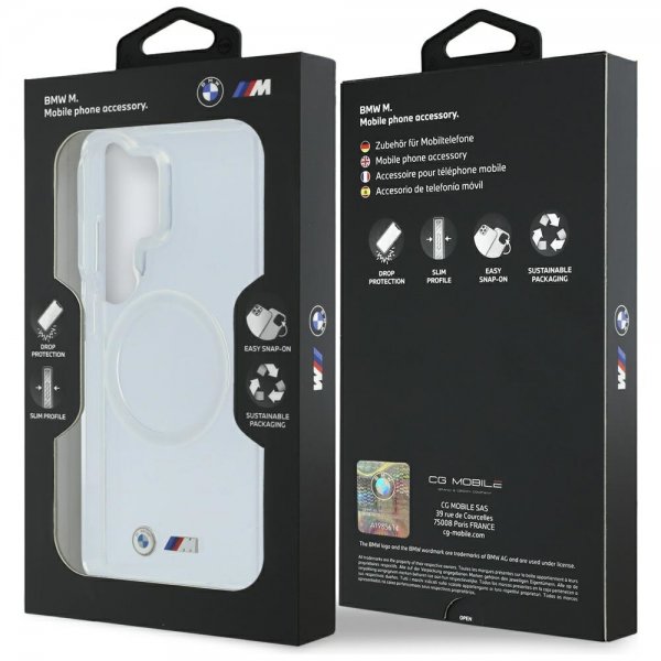 BMW Samsung Galaxy S26 Ultra Deksel Metal Logo MagSafe Transparent