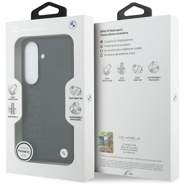 BMW Samsung Galaxy S26 Plus Deksel Hot Stamp MagSafe Svart