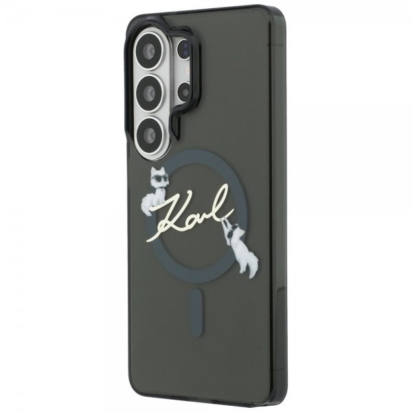 Karl Lagerfeld Samsung Galaxy S26 Ultra Deksel Script MagSafe Svart