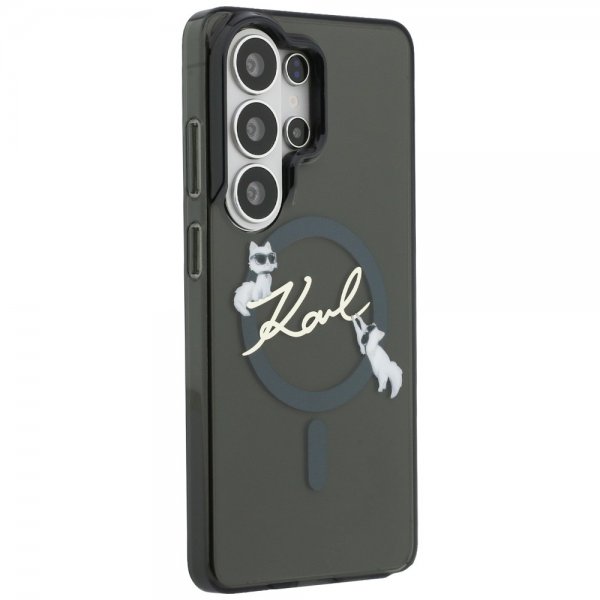 Karl Lagerfeld Samsung Galaxy S26 Ultra Deksel Script MagSafe Svart