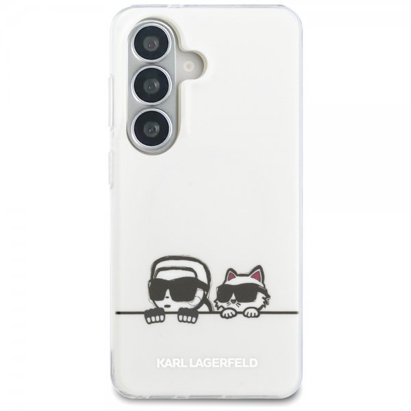 Karl Lagerfeld Samsung Galaxy S26 Deksel Peekaboo MagSafe Transparent