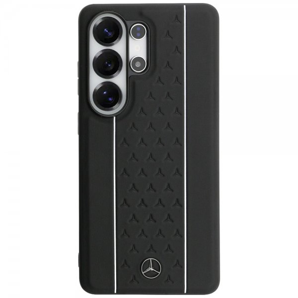 Mercedes Benz Samsung Galaxy S26 Ultra Deksel Laurel Leaves Stripes MagSafe Svart Vit