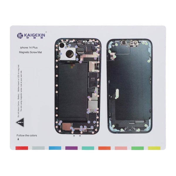 Magnetisk skruematte for iPhone 14 Plus