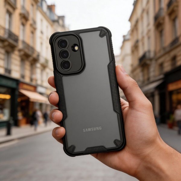 Tech-Protect Samsung Galaxy A57 Deksel Rugged Shield Svart